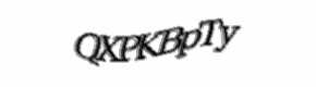 Security check image, please type the characters shown