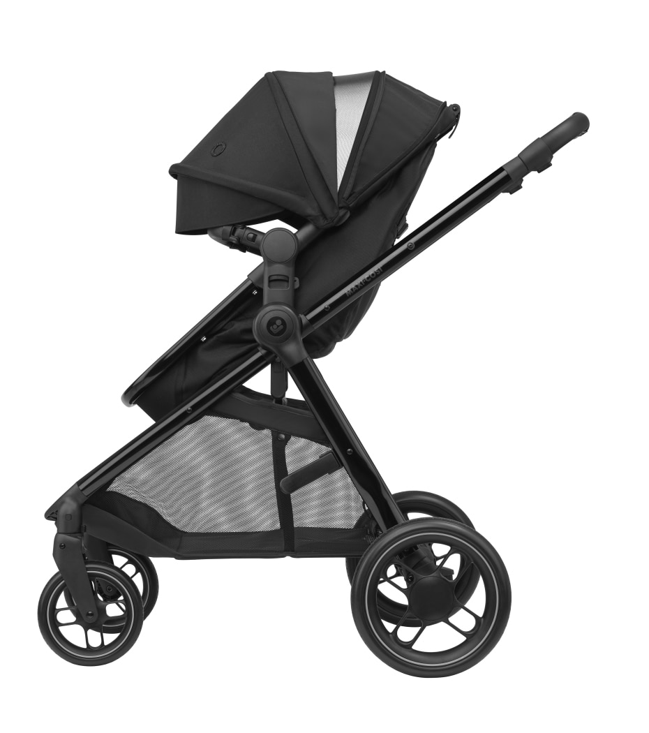 Maxi-Cosi Zelia™_ Luxe 5-in-1 Modular Travel System, New Hope  Black : Baby