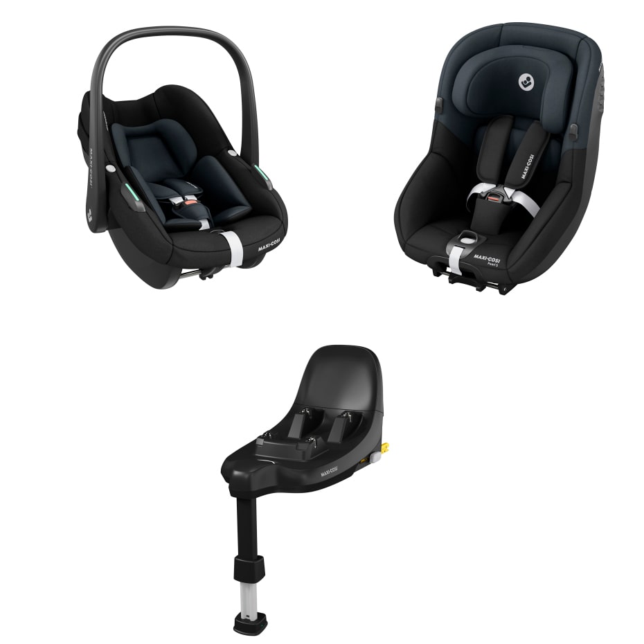 Maxi Cosi S Family Bundle car seat bundle from birth