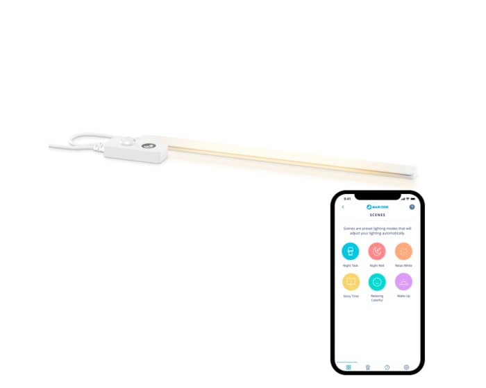 MaxiCosi Glow Crib Light Connected Home Smart baby crib light