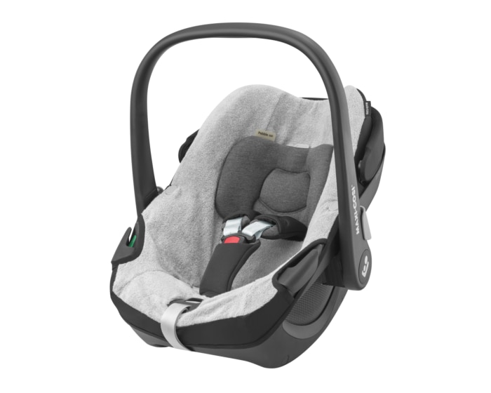MAXI COSI Pebble Car Seat Replacement Shoulder Harness /Straps /Belt VGC Grey 
