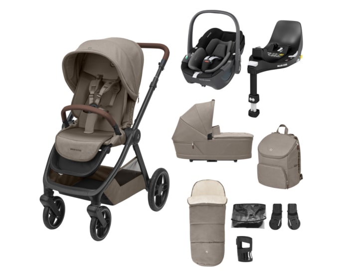 Maxi Cosi Oxford Complete Bundle Pushchair Car seat and Base
