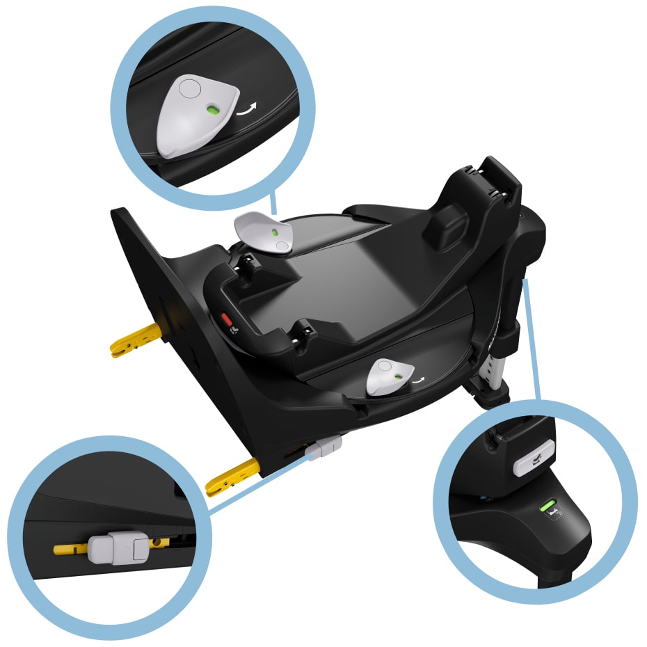 チャイルドシート Family fix 360pro Maxi-Cosi FamilyFix 360 Pro – ISOFIX base with SlideTech® and 360