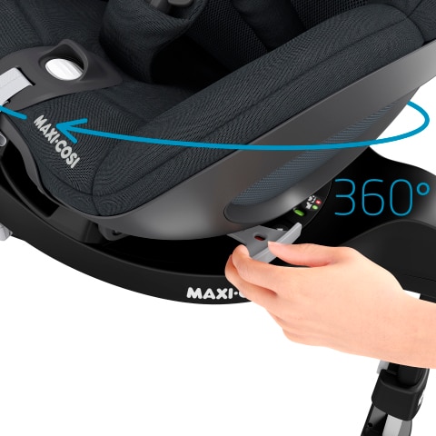 Maxi Cosi 360 FAMILY SET - 2in1 set Pebble 360 + Pearl 360 + Familyfix 360  isofix base, Grey Grey, Car Seats \ 0-13 kg, Birth to 15 months Car Seats  \ 0-18 kg, Birth to 4 years