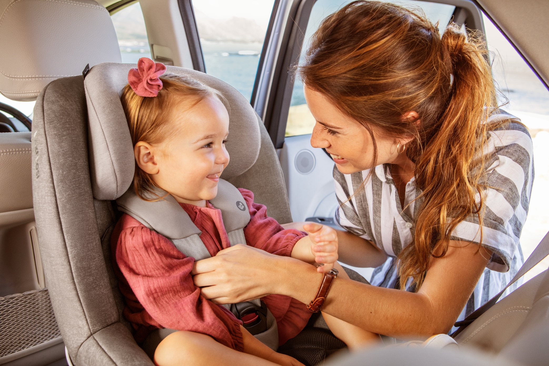 Fixing maxi cosi 2024 pebble with seat belt